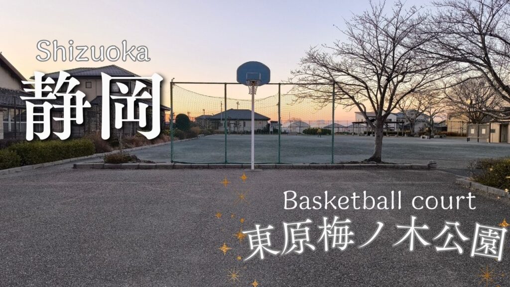 【静岡県内でバスケットコートがある公園】東原梅ノ木公園
