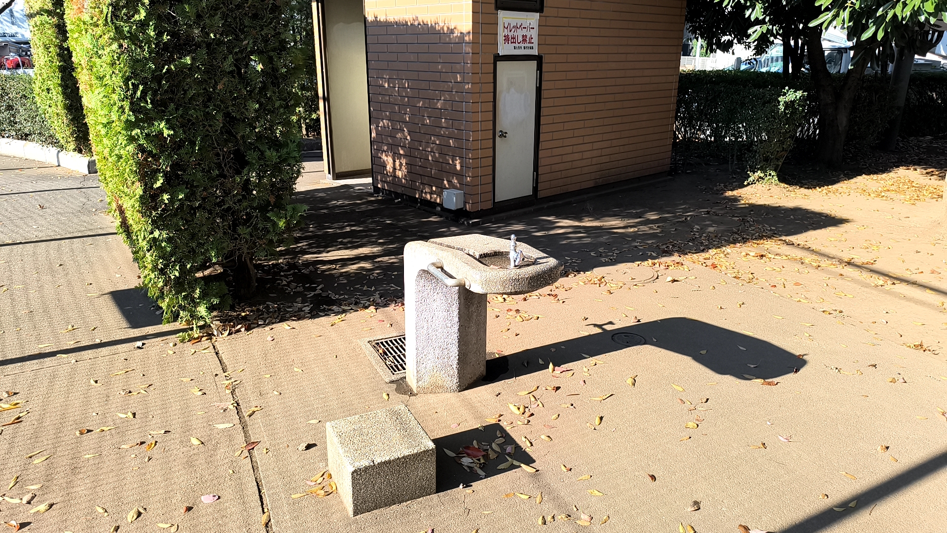 ふじみの公園 水飲み場