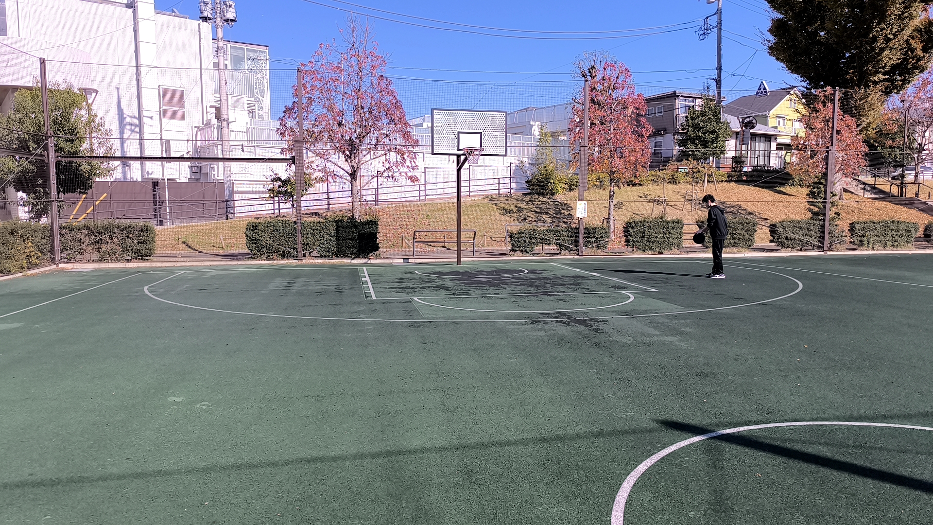 前野公園 コート全景1