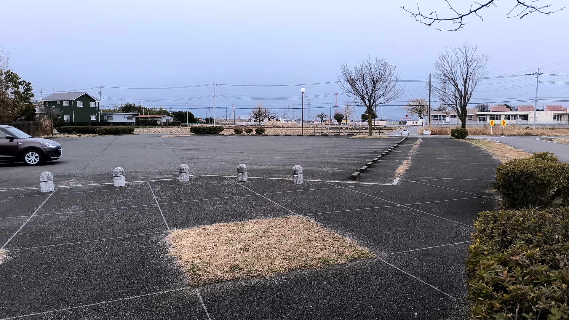 生品コミュニティ運動公園 駐車場