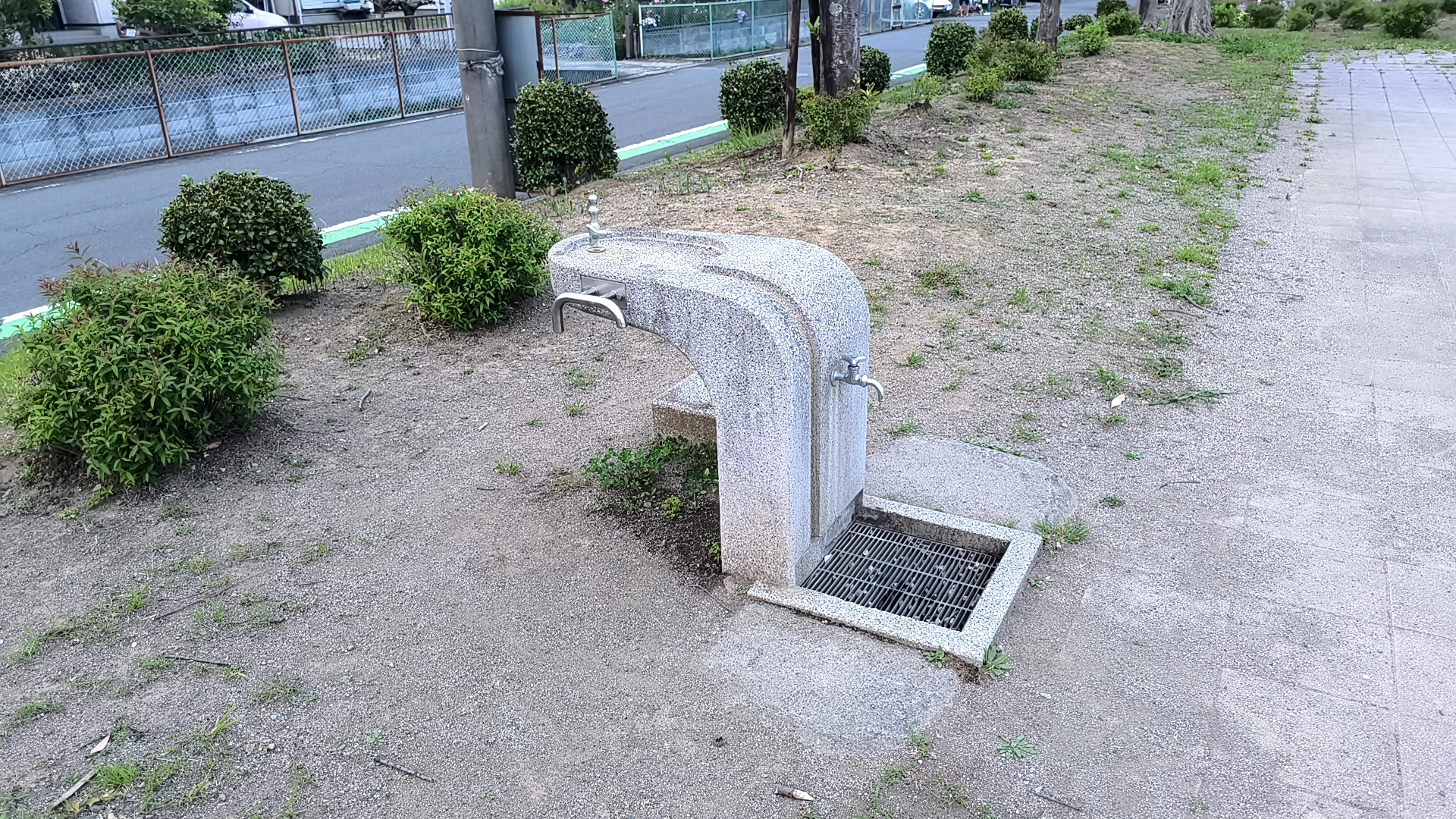山崎町児童公園 水飲み場
