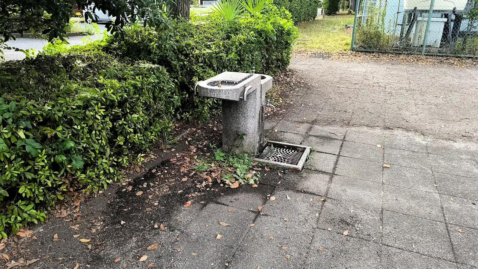 牛島公園の水飲み場