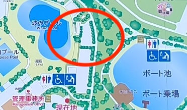 川越公園でバスケットコートがある場所